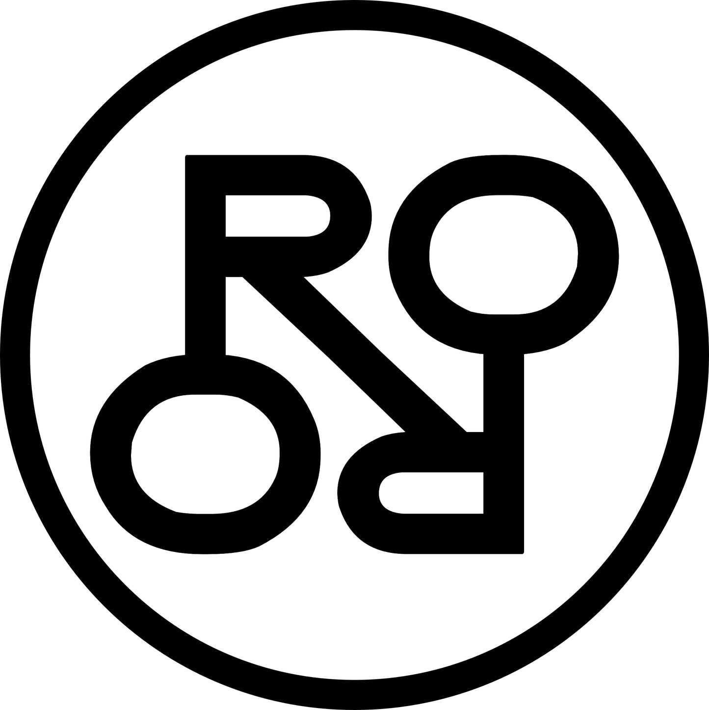 Roger Rockawoo Logo Sticker