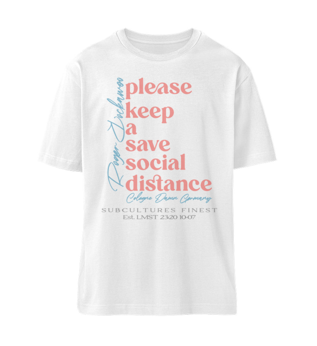 Save social Distance T-Shirt Unisex Relaxed